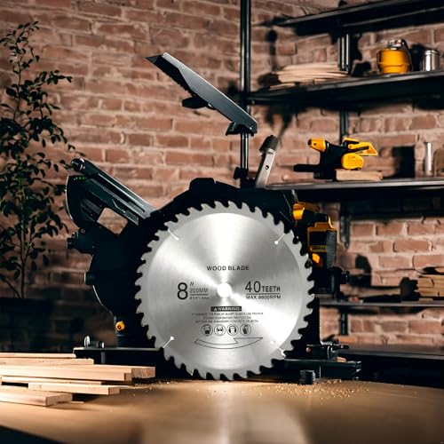 8" 40 Teeth Carbide Tip Wood Cutting Circular Saw Blade