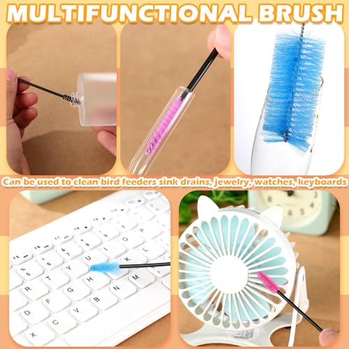 Hummingbird Feeder Cleaning Brush, 19 Pieces 3 Size, Blue - color: Blue