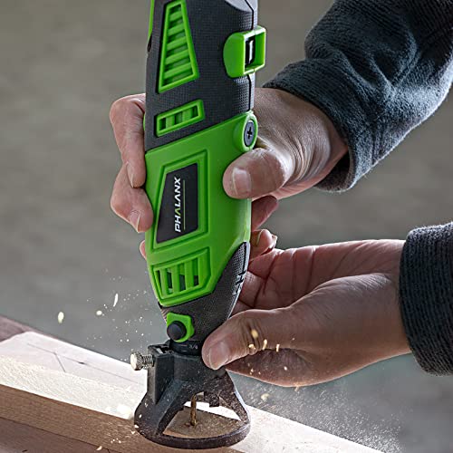 180W Rotary Tool Kit, 1.5-Amp PHALANX 6 Variable Speed with Flex Shaft, 8000-32000RPM Multi-Tool& 139pcs Accessories Kit, Power Multiuse Set Prefect for Crafting Projects and DIY Creations… - color: 139pcs Rotary Tool