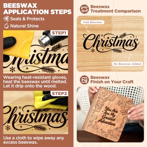 13PCS Wood Burning Paste Kit, 4OZ Wood Burning Gel with Single Sided Wood Burning Pen Marker for Easy Application & Beautiful Engravings, Ideal DIY Craft Kit for Beginners and Handmade Enthusiasts
