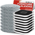 New Upgrade Furniture Movers Sliders - Multi-Surface Furniture Sliders - size: 4.3in 8+8Pack