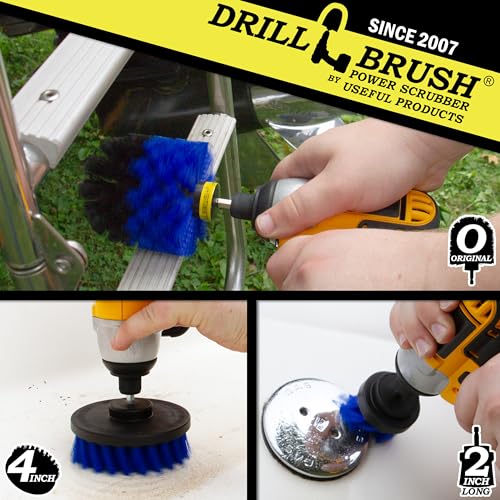 Drill Brush - Drill Brush Attachment - Drill Brush Power Scrubber - color: Blue