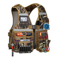 Electrician Tool Vest for Men, Carpenter Safety Work Vest - color: Camouflage