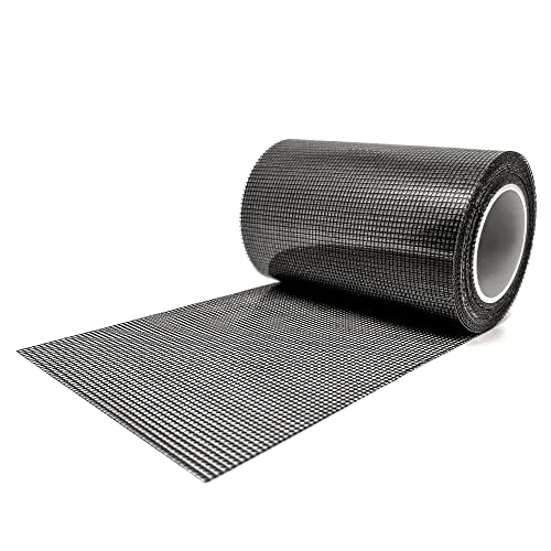 SANKEMU Screen Repair Tape, Extra Wide 16FT, Black, Adhesive & Waterproof, Fiberglass, fix for Screen Door and Window Screen, (4 INCH X 16.5 FT) - size: 4 in X 16.5FT