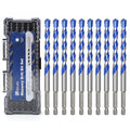 10 Pack 3/8 inch Concrete Drill Bit Set,Masonry Drill Bit Set - style: 3/8"（10 Pcs）