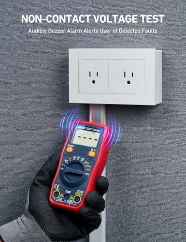 AstroAI DM130B Multimeter, 4000 Counts, Auto-Ranging, Capacitance Testing