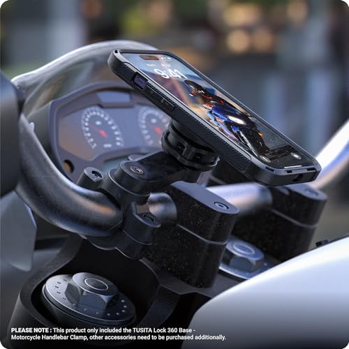 TUSITA Lock 360 Base - Motorcycle Handlebar Clamp - size: Handlebar Clamp