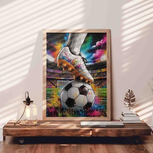 Soccer Field Football Puzzles for Adults 1000 Pieces - color: Sports 06