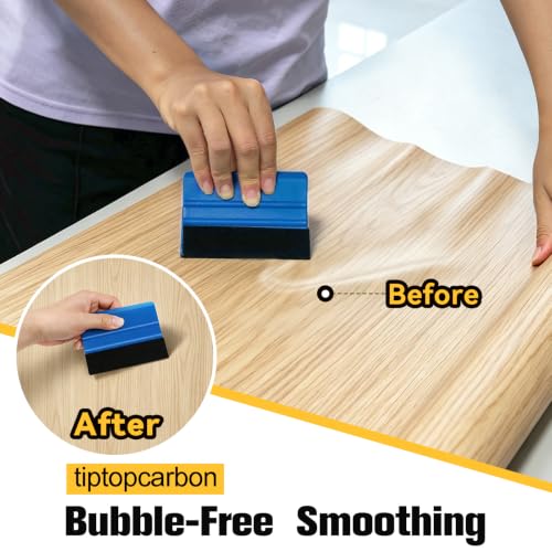 tiptopcarbon Wallpaper Kit Wallpaper Smoothing Tool Wallpaper Tools for Peel and Stick on Contact Paper Hanging Vinyl Backsplash Window Film - color: 01 Basic Kit