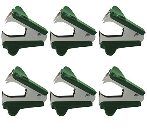 Clipco Staple Remover (6-Pack) (Dark Green) - color: Dark Green