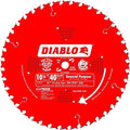 Diablo General Purpose Beam Saw Blade - 12" Dia, 40 ATB Teeth - 3-Pack