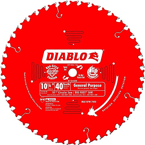 Diablo General Purpose Beam Saw Blade - 12" Dia, 40 ATB Teeth - 3-Pack