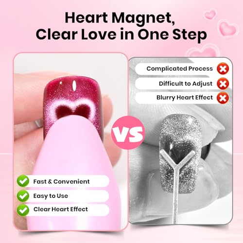 Beetles Cat Eye Magnet, 3 in 1 Nail Magnet for Cat Eye Gel Nail Polish - color: 0-1 Cat Eye Magnet