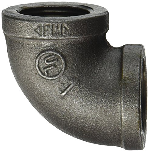 LDR Industries 310 E90-1 Elbow, 1-Inch, Black - size: 1 Inch, style: 90 Degree Elbow