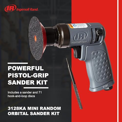 Ingersoll Rand 3128KA Mini Orbital Sander Kit