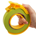 TAPEBEAR Green Painters Tape with Dispenser 21-Days Clean Removal