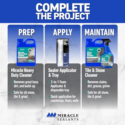 Miracle Sealants 511 Impregnator Penetrating Stone & Tile Sealer, Pint - size: Pint