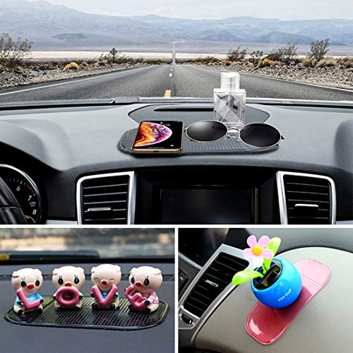 6Pcs Anti-Slip Tools Sticky Mat for Diamond Art Painting Tray Sticky Gel Pad Non-Slip Universal Mount Holder for Tray 5D Diamond Painting Tools Accessories for Adults