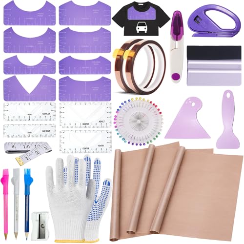 QUKLOGEN Sublimation Shirts Tool Kits - color: Purple