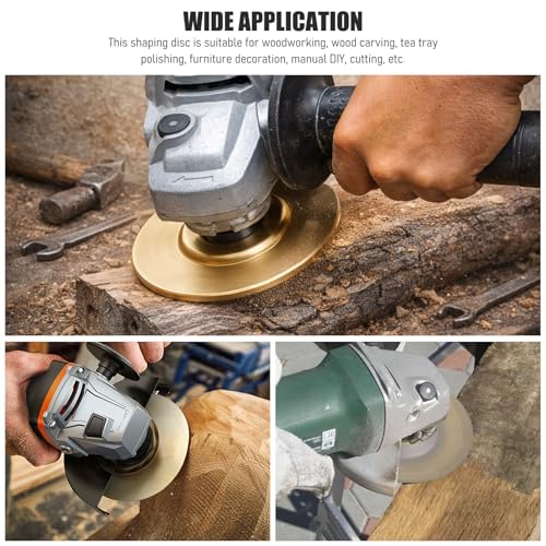 Wood Sanding Disc, Angle Grinder Polishing Pad, - style: Flat Type