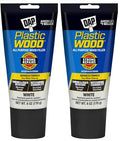 DAP Plastic Wood All Purpose Latex Wood Filler,White,6 Oz - Packaging May Vary,(Pack of 2) - color: White, size: 6 Oz. (Pack of 2), style: Plastic Wood