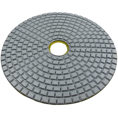 8" Wet Diamond Polishing Pads Set of 7pcs for Marble, Granite, Concrete,Stone Sanding Buffing - size: 8 Inch