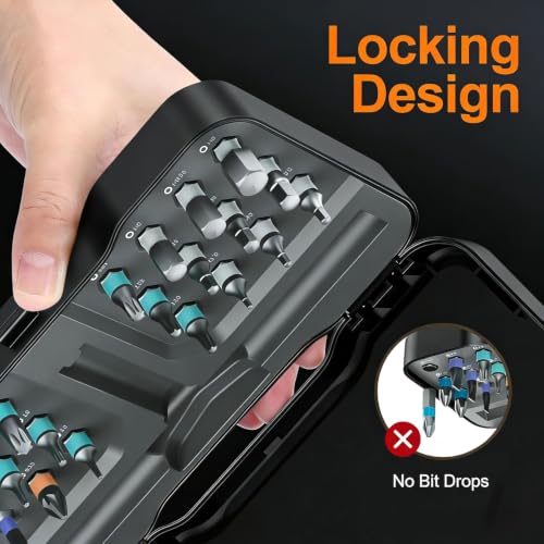Asnish 24 in1 Magnetic Screwdriver Set Mini Precision Screwdriver Set - color: Black-gray, size: 24 In 1