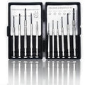 NSZETZ 11PCS Mini Precision Screwdriver Set, Small Tools with 11 Size Flathead and Phillips Kit, Professional Magnetic Repair Tool for Jewelry, Ring Doorbell, Watch, iPhone, Toys, Computer, Eyeglass - style: 11PCS