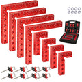 8PCS 4PCS 5.5" & 4PCS 3.14" Corner Clamps for Woodworking - size: 8pcs