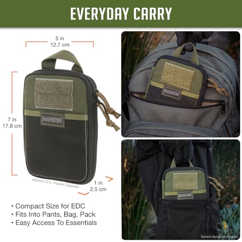 Maxpedition E.D.C. Pocket Organizer - color: OD Green