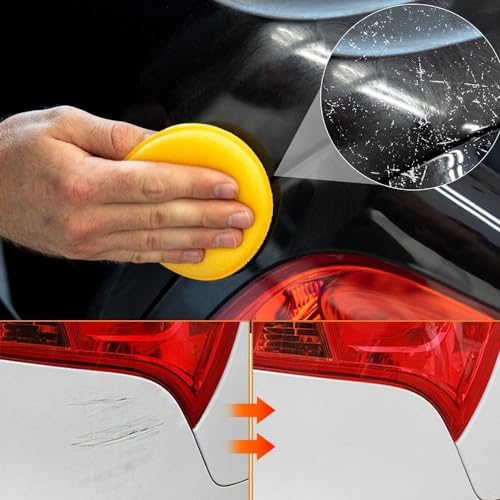 2PCS Car Scratch Remover Wax, Scratch Remover for Vehicles, 2026 Car Scratch Repair Paste Polishing Wax, Premium Car Scratch Remover Kit with Wipe & Sponge for Vehicles for Scratches