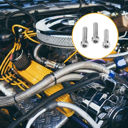 279 Pcs M5 Screws and Nuts Set, Hex Socket Head Cap Screws, Washers Kit - Stainless Steel Metric Machine Screw Assortment, Fully Threaded Hex Nuts and Bolts - size: M5