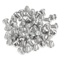 55 Pieces M5 x 6mm Machine Screws, Thread Pitch 0.8mm, Sutemribor M5 Phillips Pan Head Machine Screws, 304 Stainless Steel, Fully Threaded, Silver - size: M5 x 6mm, style: Phillips Pan Head