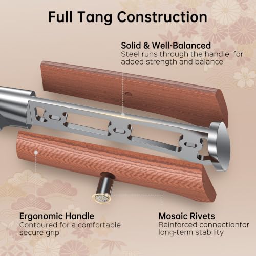YOTSUBA 14 PCS Japanese Knife Set with Block and Sharpening Rod - style: 14PCS knife block set
