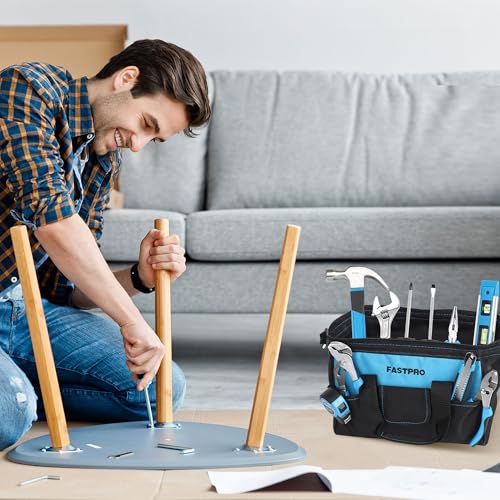 FASTPRO 220-Piece Home Tool Set, Household Repairing Tool Kit, Blue - color: Blue