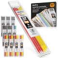 Nicpro Carpenter Pencil Lead Refills 2.8mm, 60 Pieces Colourful - color: Black and Color, size: 60 Piece