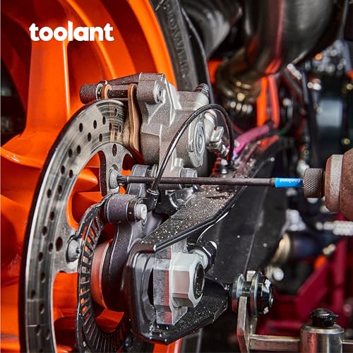 toolant 10PCS 3" Impact Torx Bit Set TT20 S2 Steel Security Torx - size: TT20(3"*10pcs)