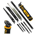 8-In-1 Multi Blades Hand Saw, Drywall, Hacksaw, Jab Saw & Wood Cutter Tool - color: 8-in-1 Yellow