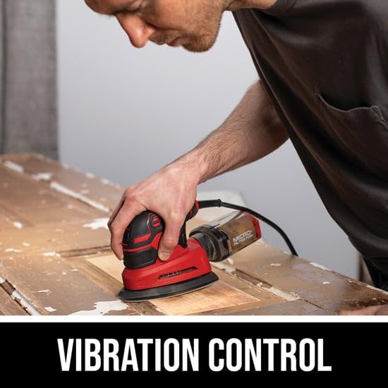 SKIL Corded Detail Sander, Includes 3pcs Sanding Paper and Dust Box - SR250801 - style: Detail Sander w/3pcs Sanding Paper