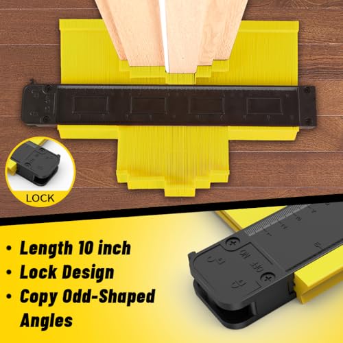 NACCOO Laminate Flooring Tools, 5in1 Floor Installation Kit for Vinyl Plank - size: 5pcs kit