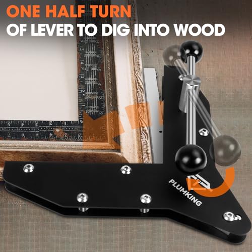 Miter Clamps for woodworking, Corner Clamps for Making Window Casing, Door Casing, Picture Frames, Cabinet Trim - style: 1 PC