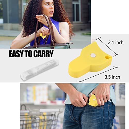 2PCS Tape Measure Body Measuring Tape 60inch (150cm), Retractable Measuring Tape for Body Measurement & Weight Loss, Accurate Body Tape Measure for Fitness, Tailor, Sewing, Handcrafts, Clothes,Yellow - color: Yellow