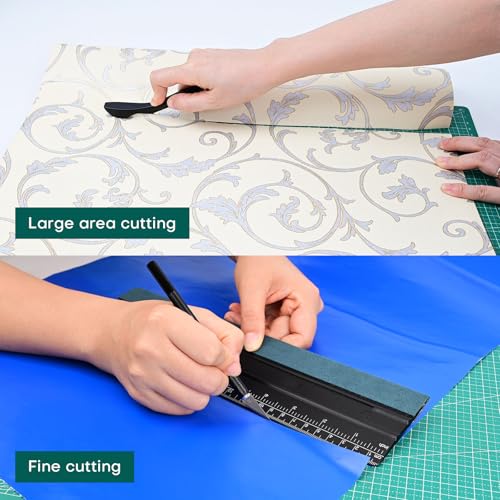 NEWISHTOOL Wallpaper Tools, Peel & Stick Contact Paper Smoothing Tool Kit