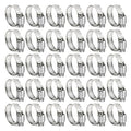 Hose Clamp, 30PCS Fuel Line Clamp, 5/8" to 1"(16-25mm) Radiator Hose Clamps - size: 16-25mm