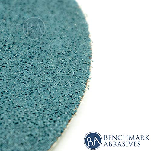 Benchmark Abrasives PSA No Hole 12 Inch Sanding Discs Adhesive Back with Zirconia Grains Automotive DA Orbital Sander Sandpaper - 12 Inch Sanding Disc - Surface Blending (5 Pack), 80 Grit - style: 80 Grit