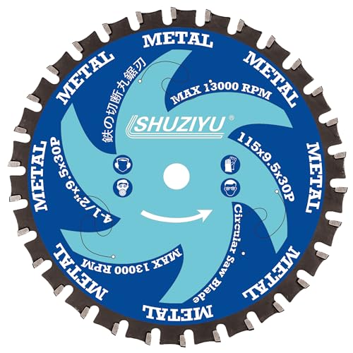 Metal Cutting Mini Circular Saw Blade 4-1/2"(115mm)-30T. - size: 4-1/2" (115mm) Metal