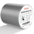 Secopad 4" x 300" (25FT) Screen Repair Tape, Screen Repair Kit, Grey - color: Grey, size: 4IN x 25FT