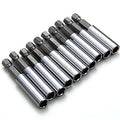 Rocaris 10 Pack Magnetic Extension Socket Drill Bit Holder - style: 10 Pack