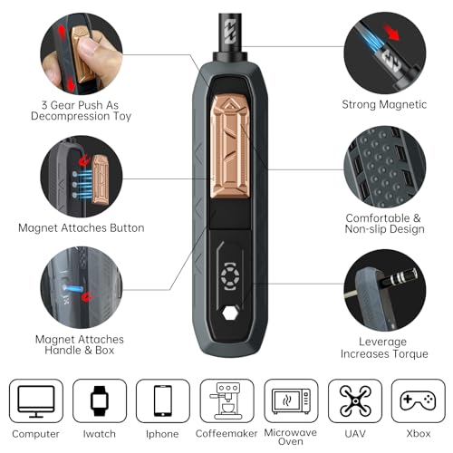 Mini Precision Manual Screwdriver Set,JAKEMY 180 in 1 Laptop Screwdriver Repair Tool Kit,Magnetic Multi-Bit Tiny Manual Screwdriver Bit Kit for DIY,Computer,PS5,Xbox,RC Car,Jewelers,Glasses,Watch,Home - color: Jm-168