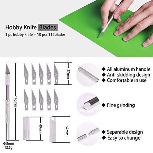 Wallpaper Smoothing Tool Kit, Multi-Function 15 Pcs Smoother Tools Set for Contact Paper Peel and Stick Wallpaper Car Wrap Vinyl Window Tint Glass Film Wallpaper Glue Adhesive Brush Tray Roller Knife - color: Classic kit
